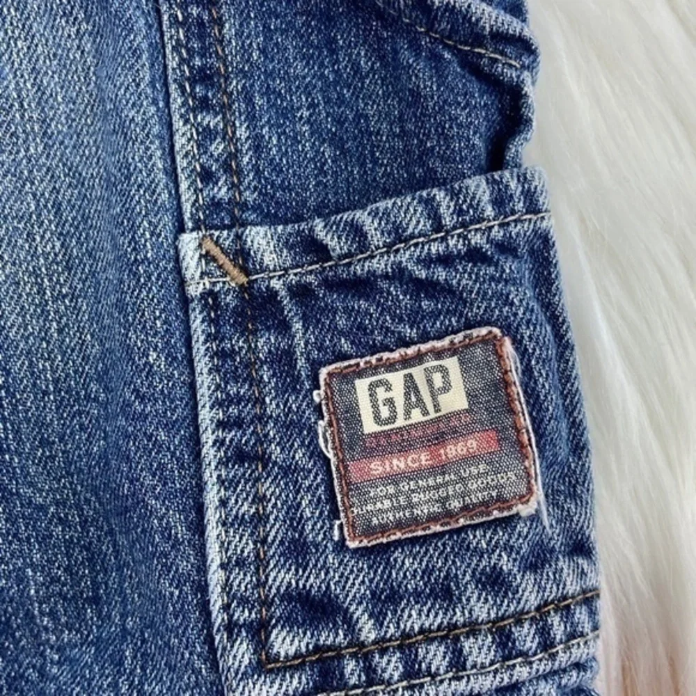 GAP‎ Kids Boys Jean Shorts Size 8 Slim Carpenter Jean Shorts
